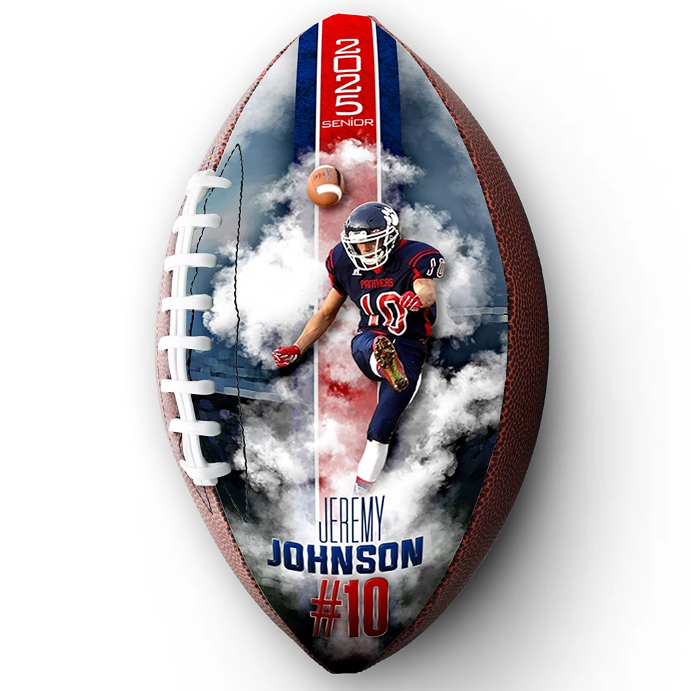 Senior Design, Custom Photo Football