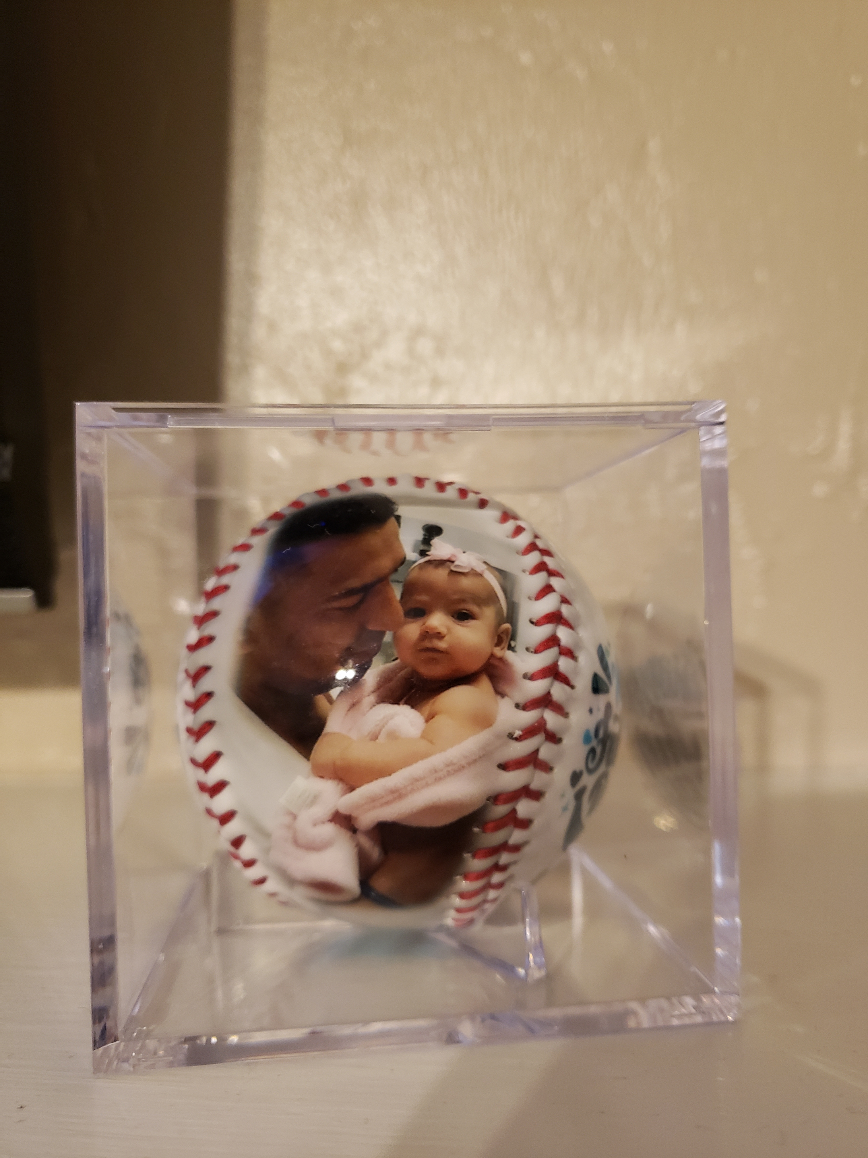 Personalized Photo Baseball Marble Design Mother's Day 